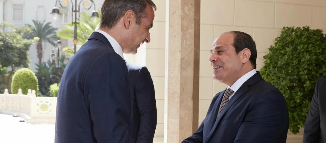 Με τον Πρόεδρο της Αιγύπτου θα συναντηθεί αύριο ο Κυρ. Μητσοτάκης